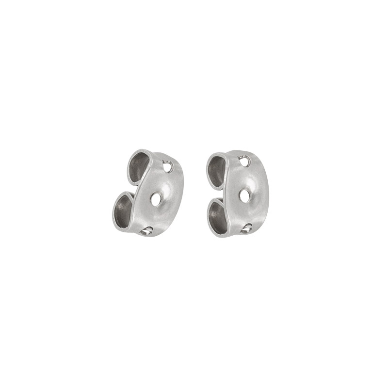 Stainless steel ear backs