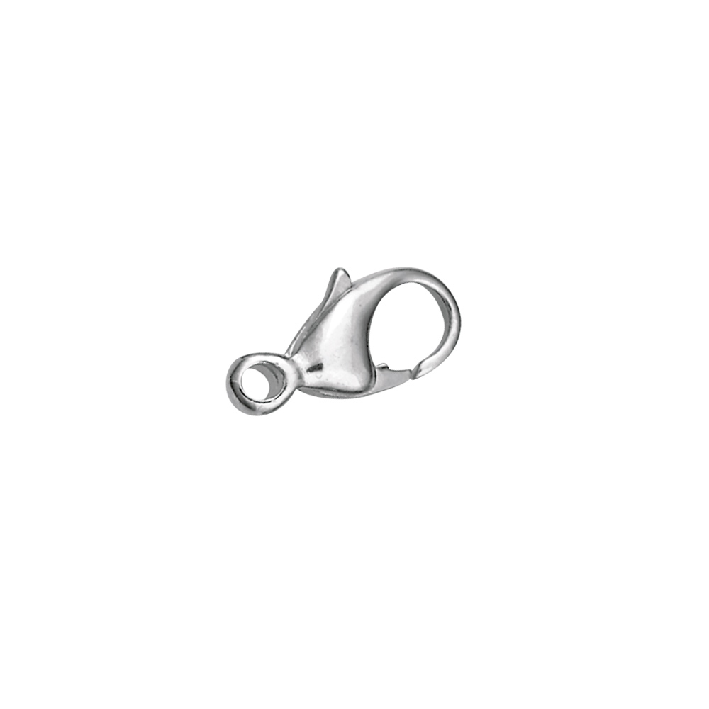 Sterling silver lobster claw trigger catch