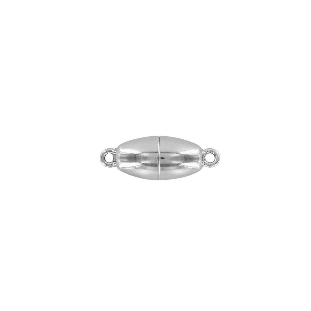 Sterling silver magnetic clasp