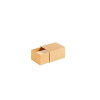 Natural kraft matchbox style ring box