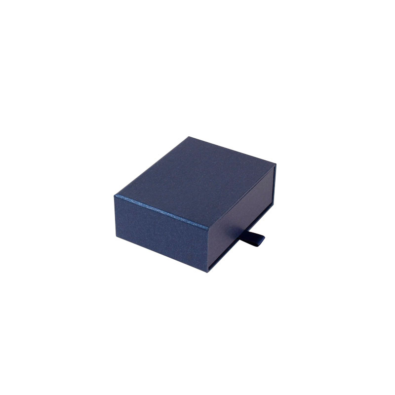 Pearlescent blue matchbox style card universal box