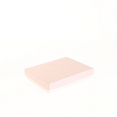 Pearlescent finish card jewellery presentation boxes