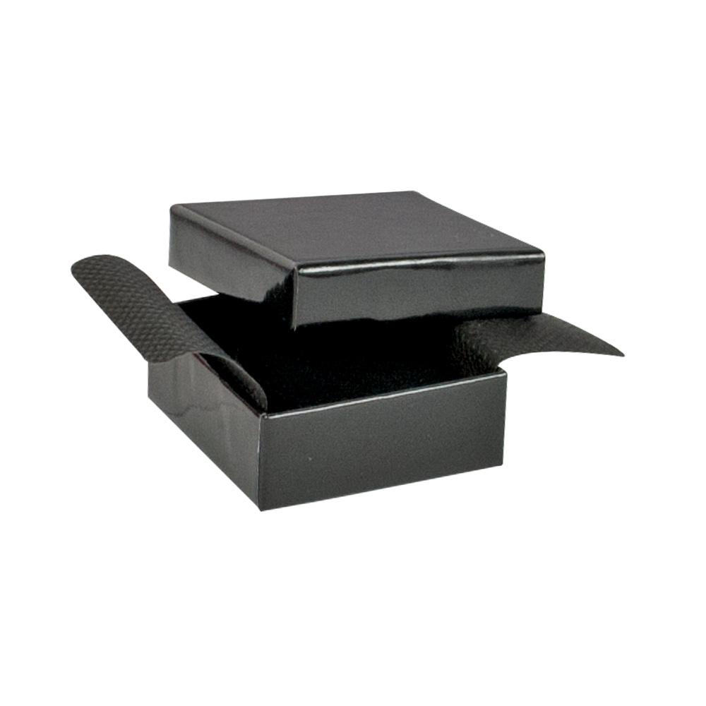 Glossy black card universal box
