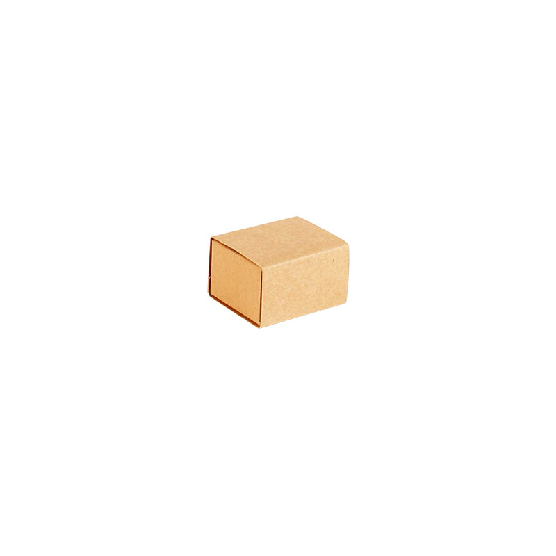 Natural FSC kraft matchbox style ring box