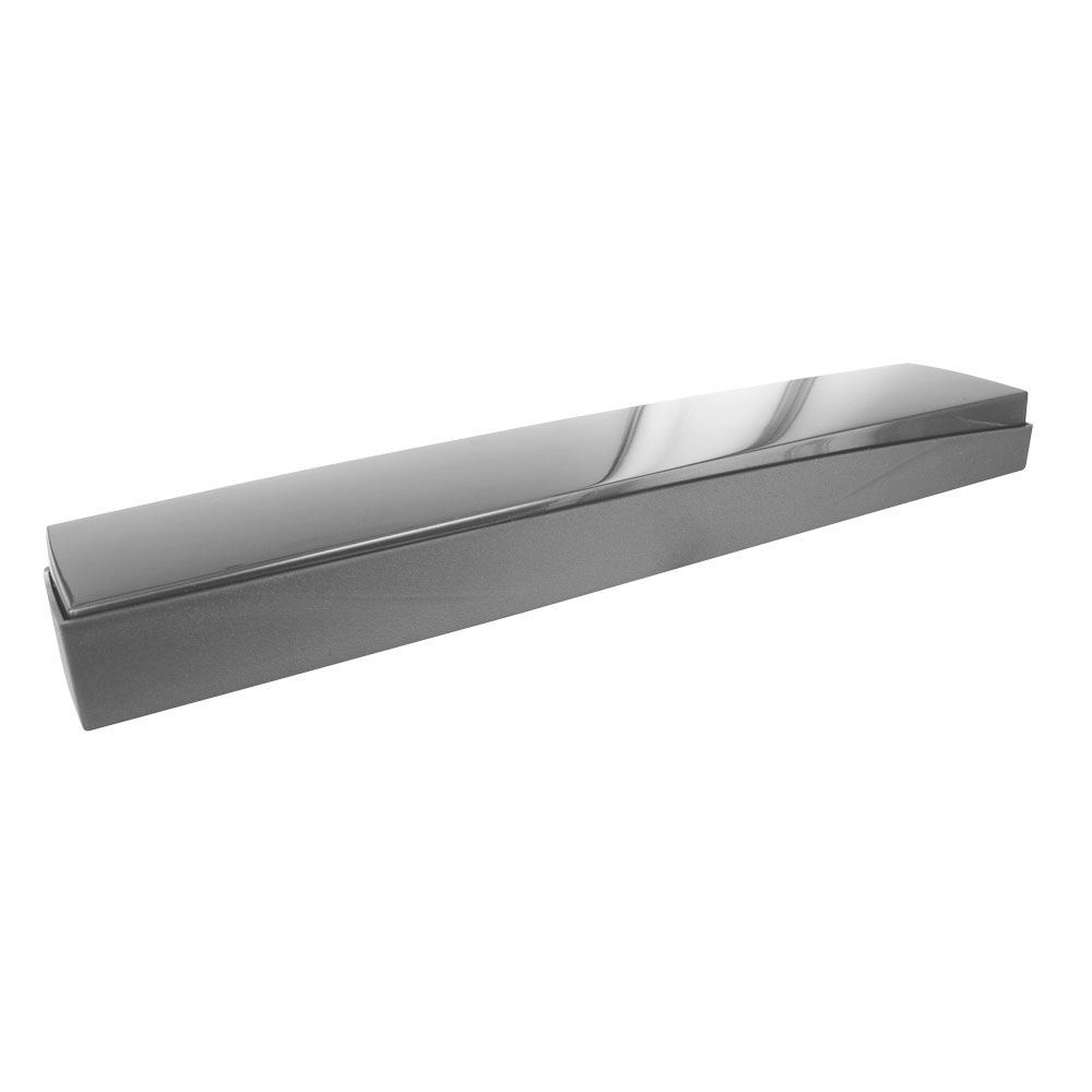 Contrasting grey matt and shiny finish plastic bracelet box