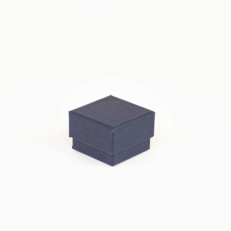 Black matt textured finish card ring box