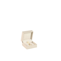 Soft touch man-made leatherette jewellery presentation boxes