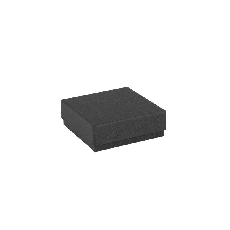 Black matt textured finish card universal box 10.5 x 10.50 cm