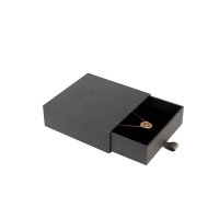 Pearlescent grey matchbox style card universal box, ribbon pull