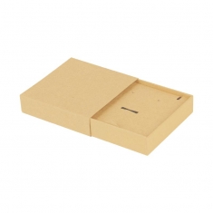 Eco-friendly kraft card matchbox style universal box