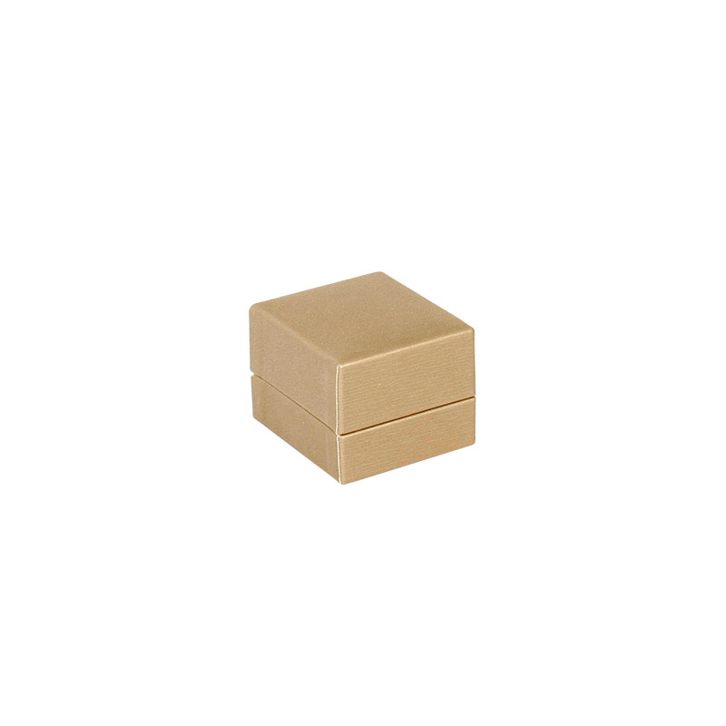Taupe coloured striated satin finish jewellery presentation boxes