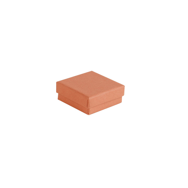Matt terracotta cardboard universal box