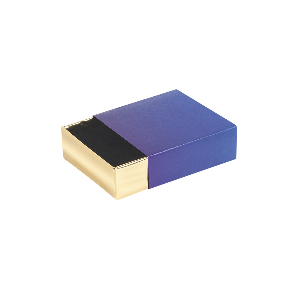 \\\'Medecis\\\' card matchbox style universal trinket box with shiny gold drawer