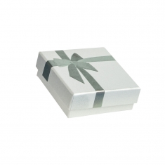 Foil printed gift wrapped jewellery presesntation box