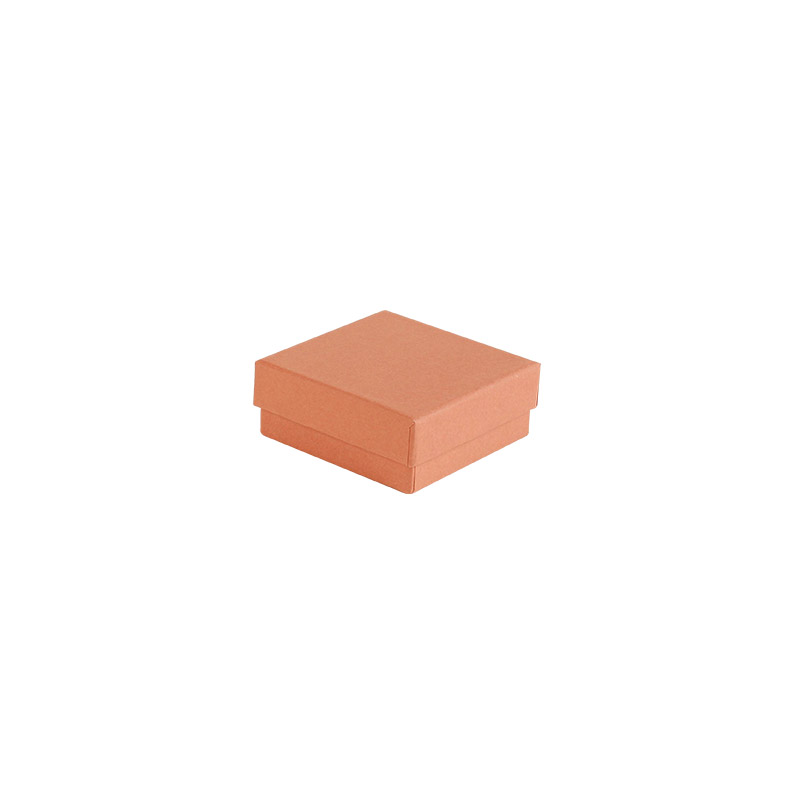 Matt terracotta cardboard universal box