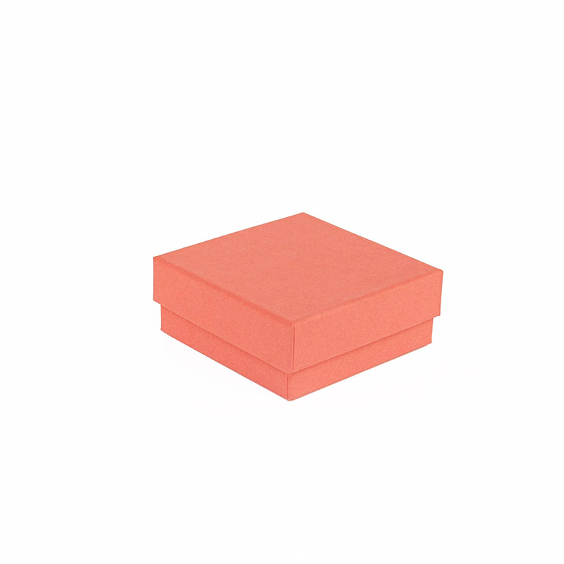 Smooth finish coral colour card universal box