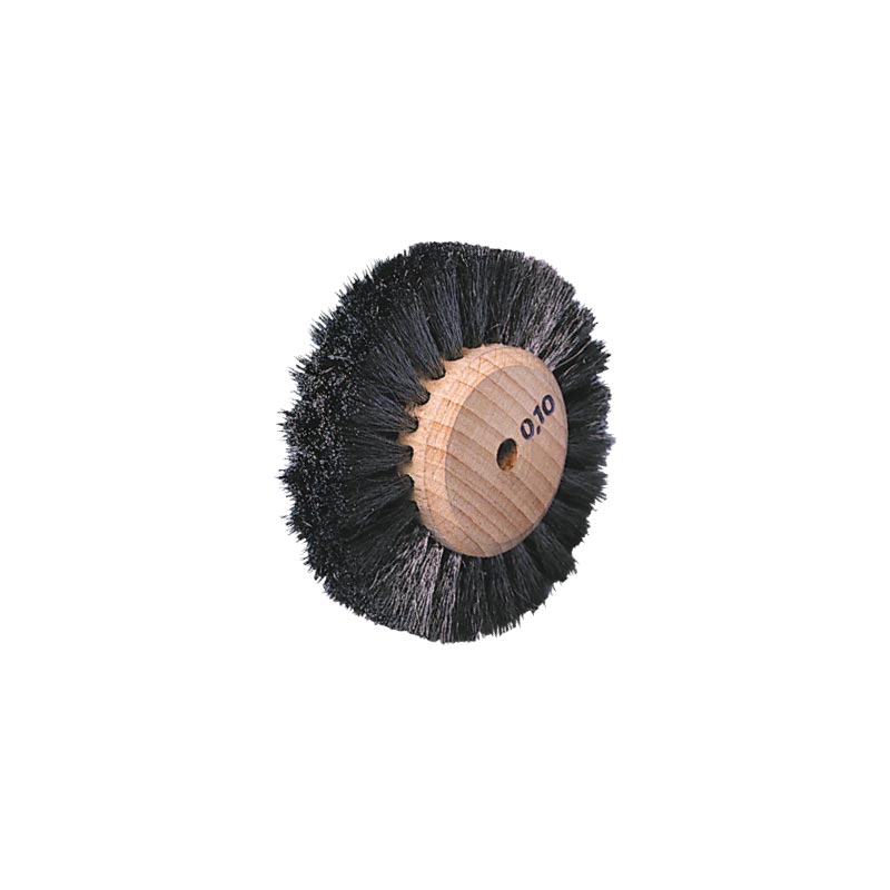 Steel lathe brush