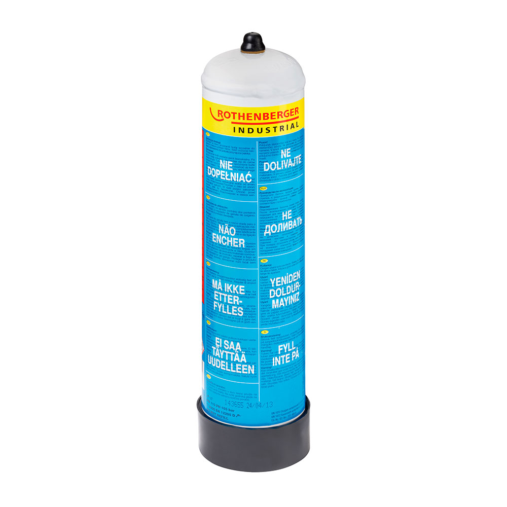 Disposable oxygen cylinder