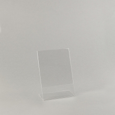 A6 size clear plexi sign holder