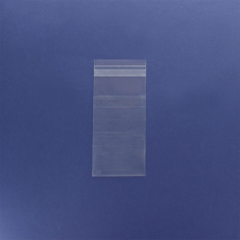 Crystal clear polyethylene sachets