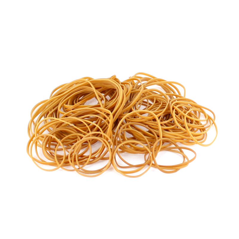 Pack of rubber bands: assorted sizes