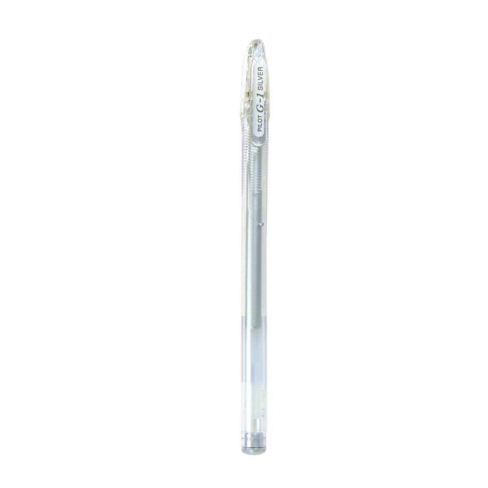 Pilot silver ink-gel roller ball pen, 0.5mm tip