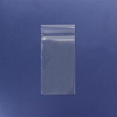 Crystal clear polyethylene sachets