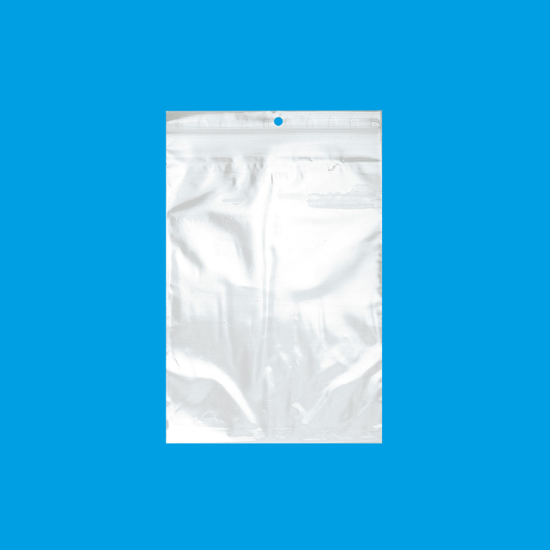 Transparent ziplock bag