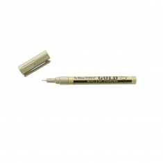 Extra fine tip metallic silver marker pen 0.8mm (x2)