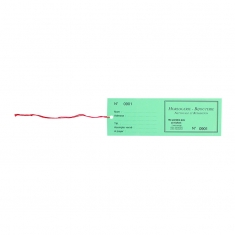 Tickets réparation Horlogerie-Bijouterie, blanc (x100)
