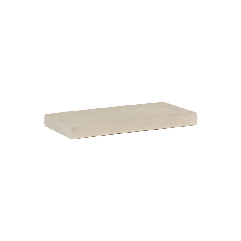 Concrete square display tray for jewellery, 11 x 11 cm