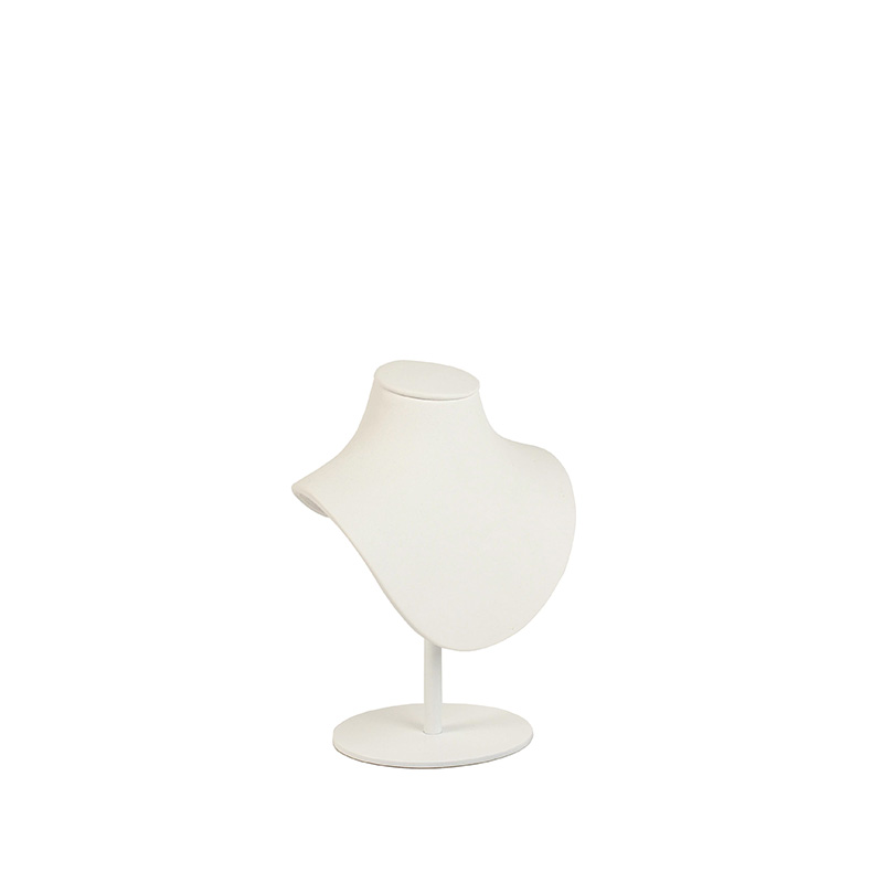 Bust with smooth white synthetic cover, from H 18cm max. H 25cm