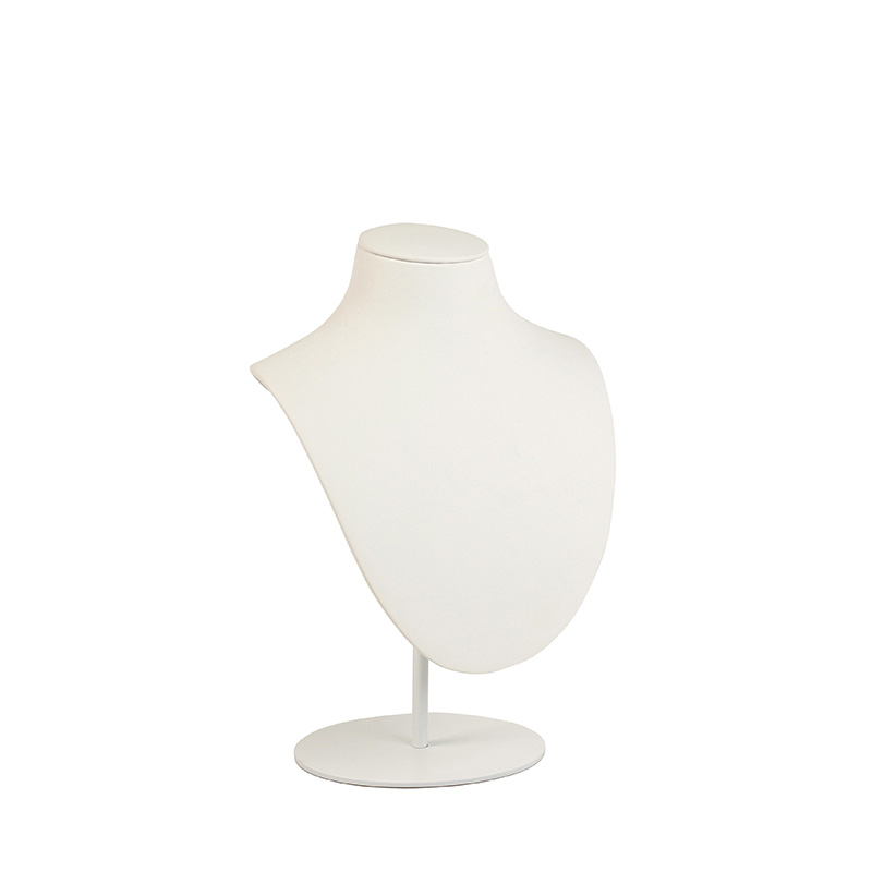 Bust with smooth white synthetic cover, from H 19cm max. H 27cm