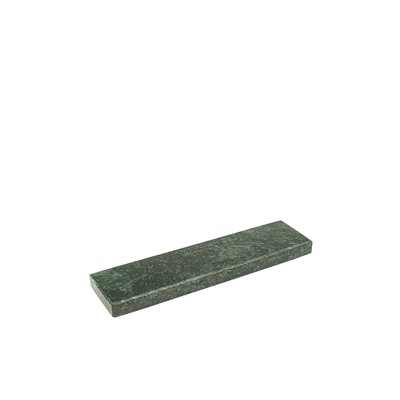 Green marble display slab 21.7 x 1.5 x 5.5 cm
