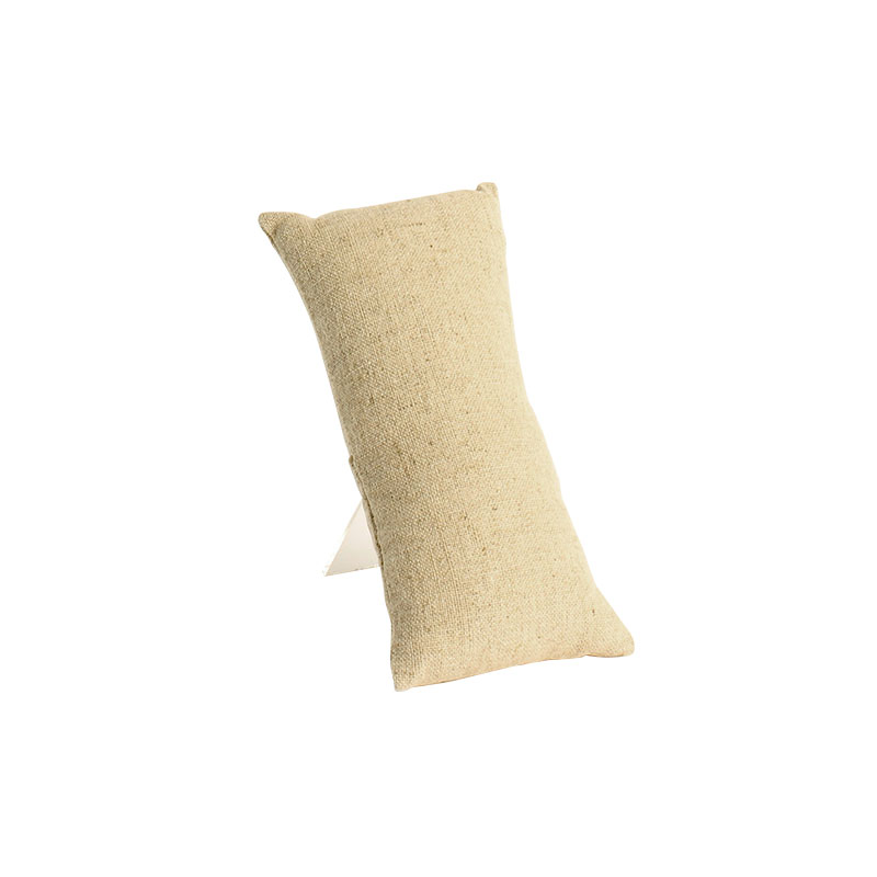 Linen and cotton mix display pillow
