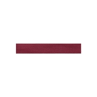 Satin finish man-made bordeaux ribbon