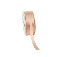 Powder pink satin-finish ribbon 12mm x 100m