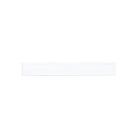 White satin-finish ribbon, 12mm x 100m