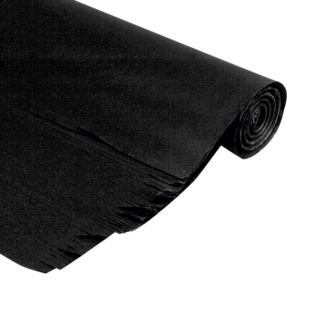 Black tissue paper