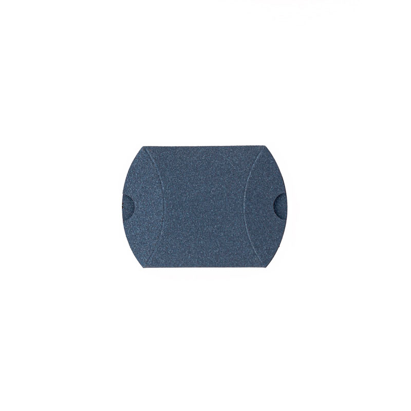 Iridescent navy blue pillow boxes, 290g - 4 x 6 x 2cm