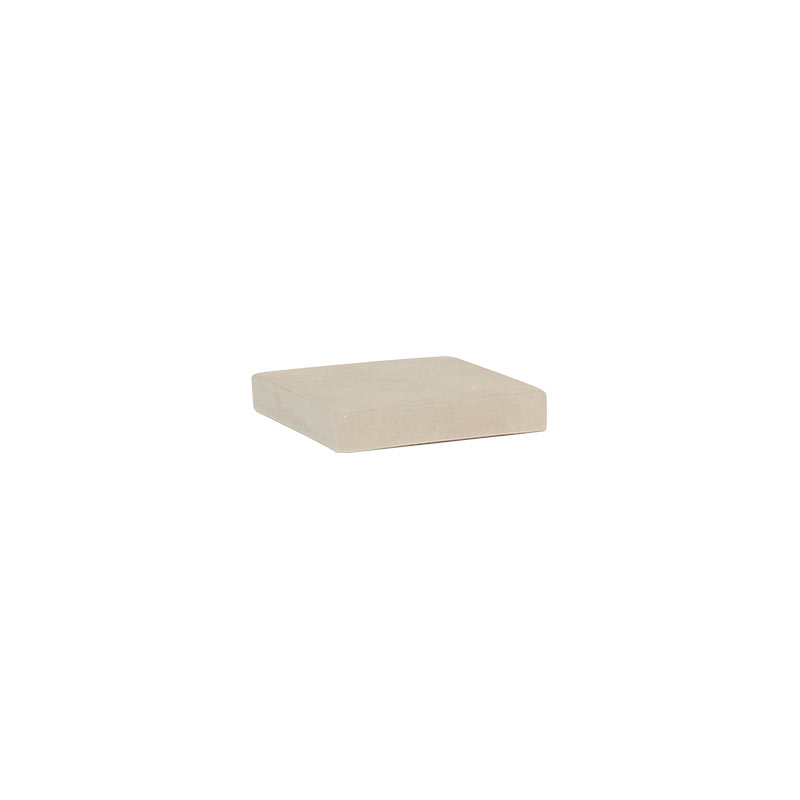 Concrete square display tray for jewellery, 11 x 11 cm