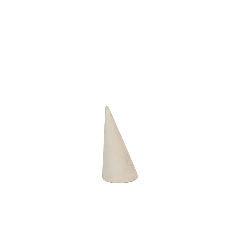 Concrete ring cone, diam 2.7 cm, 6 cm tall