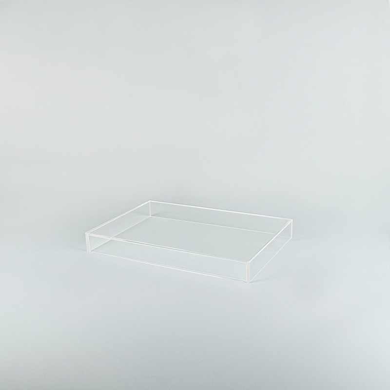 Clear plexi display case cover 34 x 23 x H 4cm