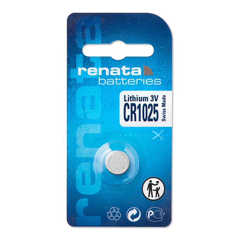 Renata lithium CR1025 button cell battery