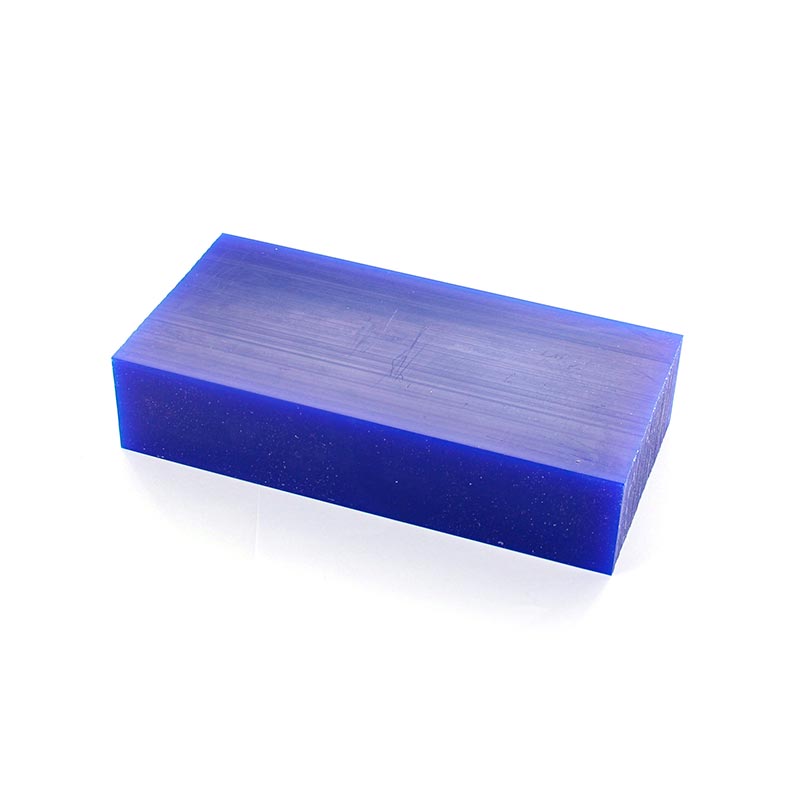 Block of blue sculpting wax