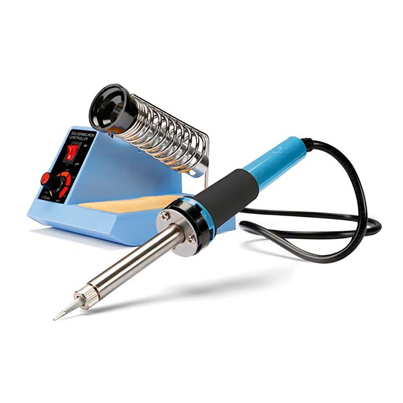 Compact soldering station