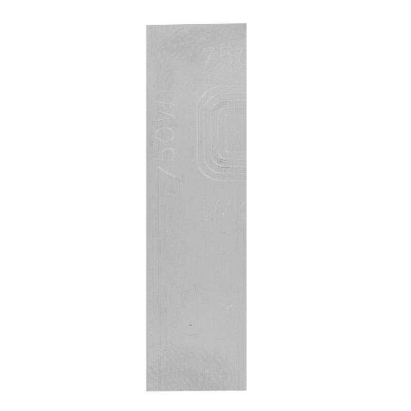 18ct grey gold soldering plate - melt range 740° to 795°