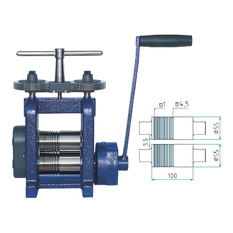 Geared combination rolling mill 100 mm (sheet and wire)