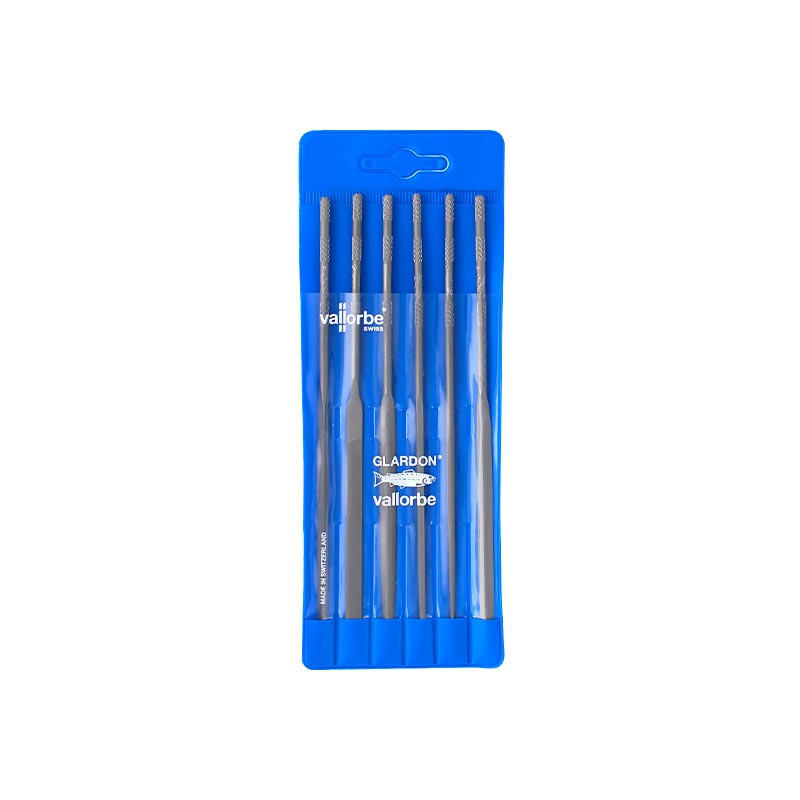 Vallorbe pack of 6 needle files 2443
