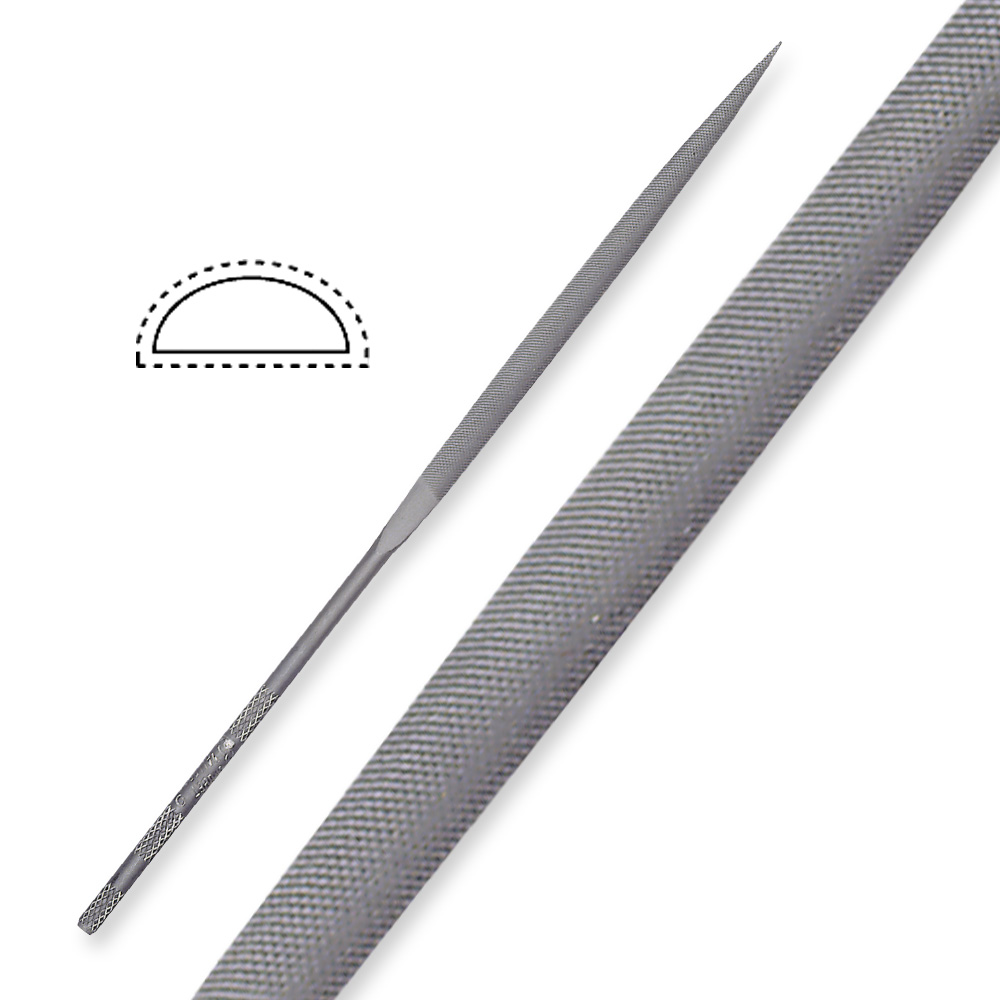 Vallorbe half-round needle file n°2402